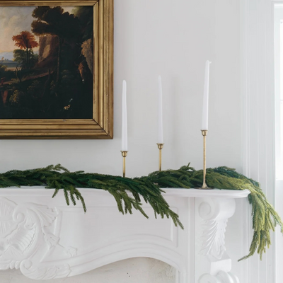 Faux Florals and Greenery