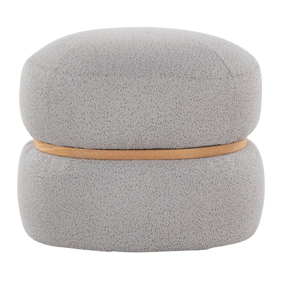 Walker Edison | Cinch Contemporary Pouf Ottoman - Sweet Water Decor - Ottoman