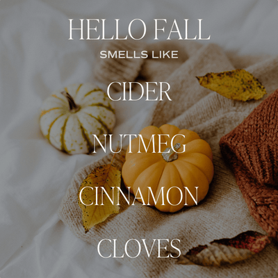 Hello Fall Clear Reed Diffuser THON - Sweet Water Decor - Reed Diffusers