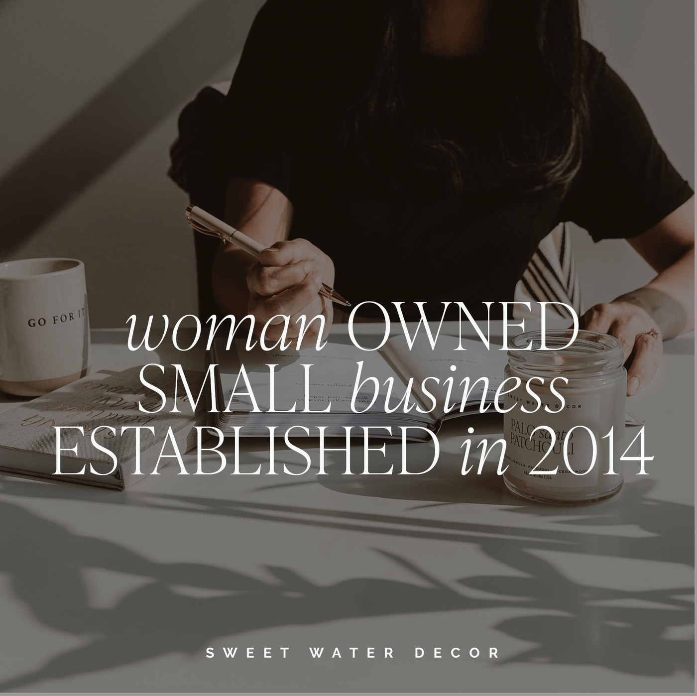 woman owned small business established in 2014 sweet water decor