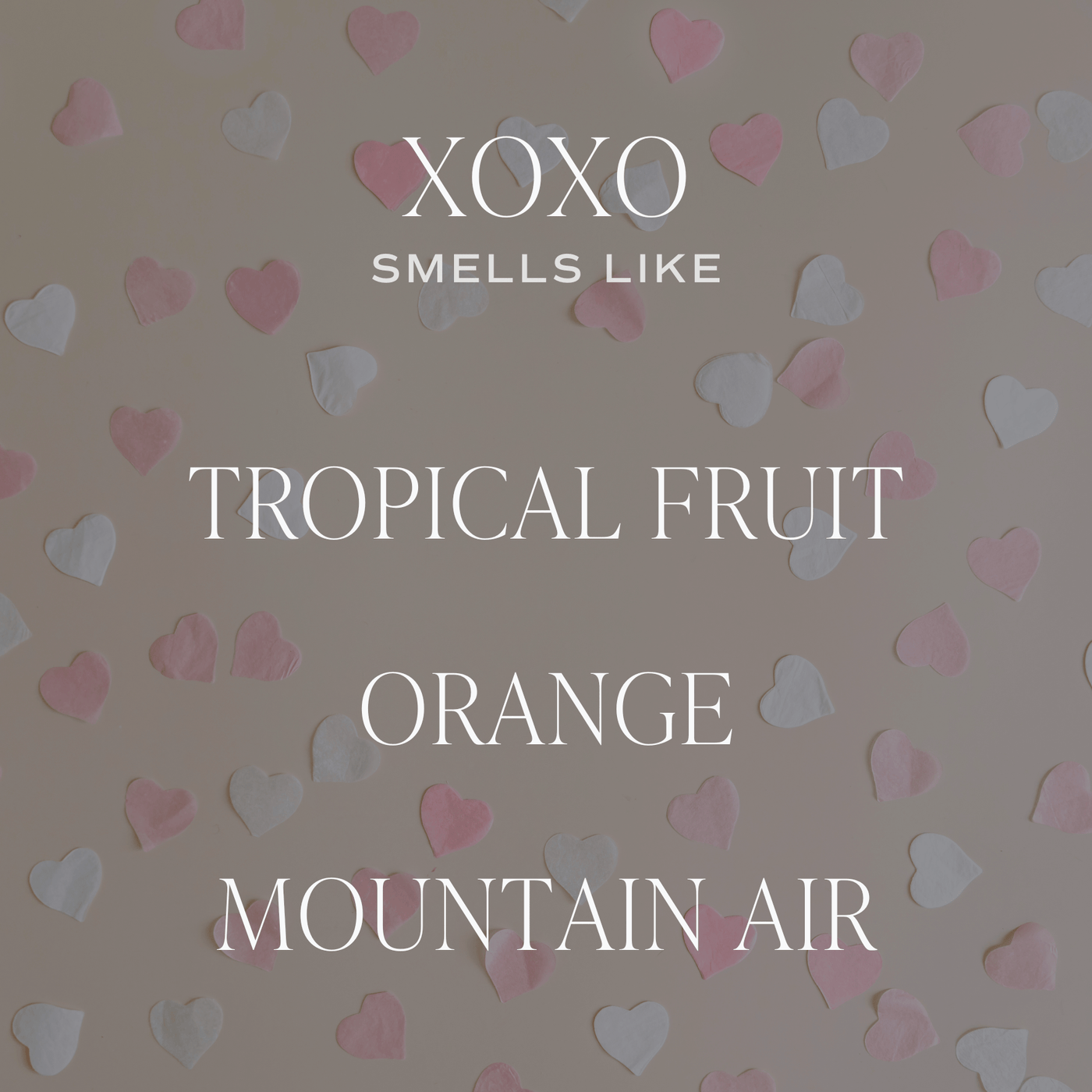 XOXO Soy Candle - Pink Matte Jar - 15 oz (Island Air) - Sweet Water Decor - Candles