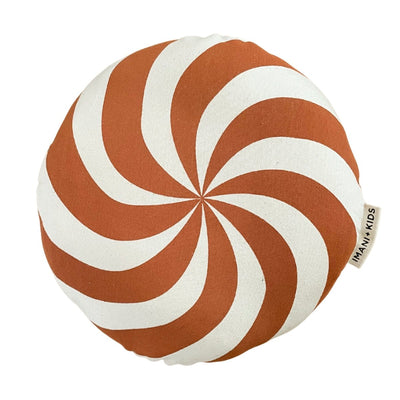 Peppermint Swirl Pillow - Sweet Water Decor - Throw Pillow