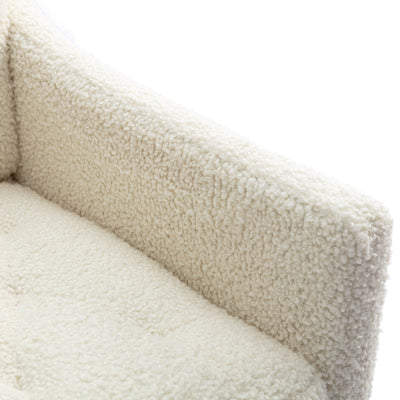 Walker Edison | Classic Modern Tufted Teddy Accent Chair - Sweet Water Decor - Chairs