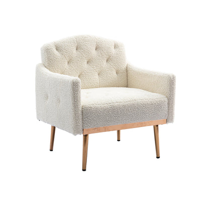 Walker Edison | Classic Modern Tufted Teddy Accent Chair - Sweet Water Decor - Chairs