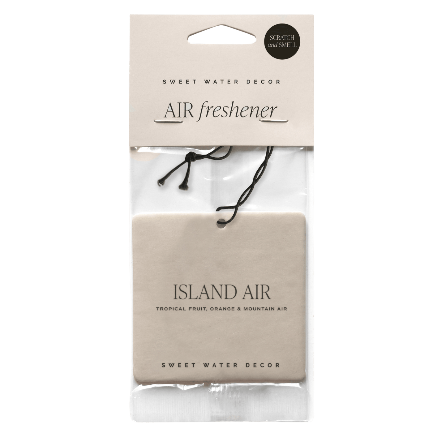 Island Air Hanging Air Freshener - Sweet Water Decor - Air Freshener