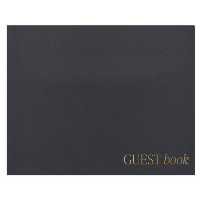 Black Guestbook - Sweet Water Decor - Guestbook