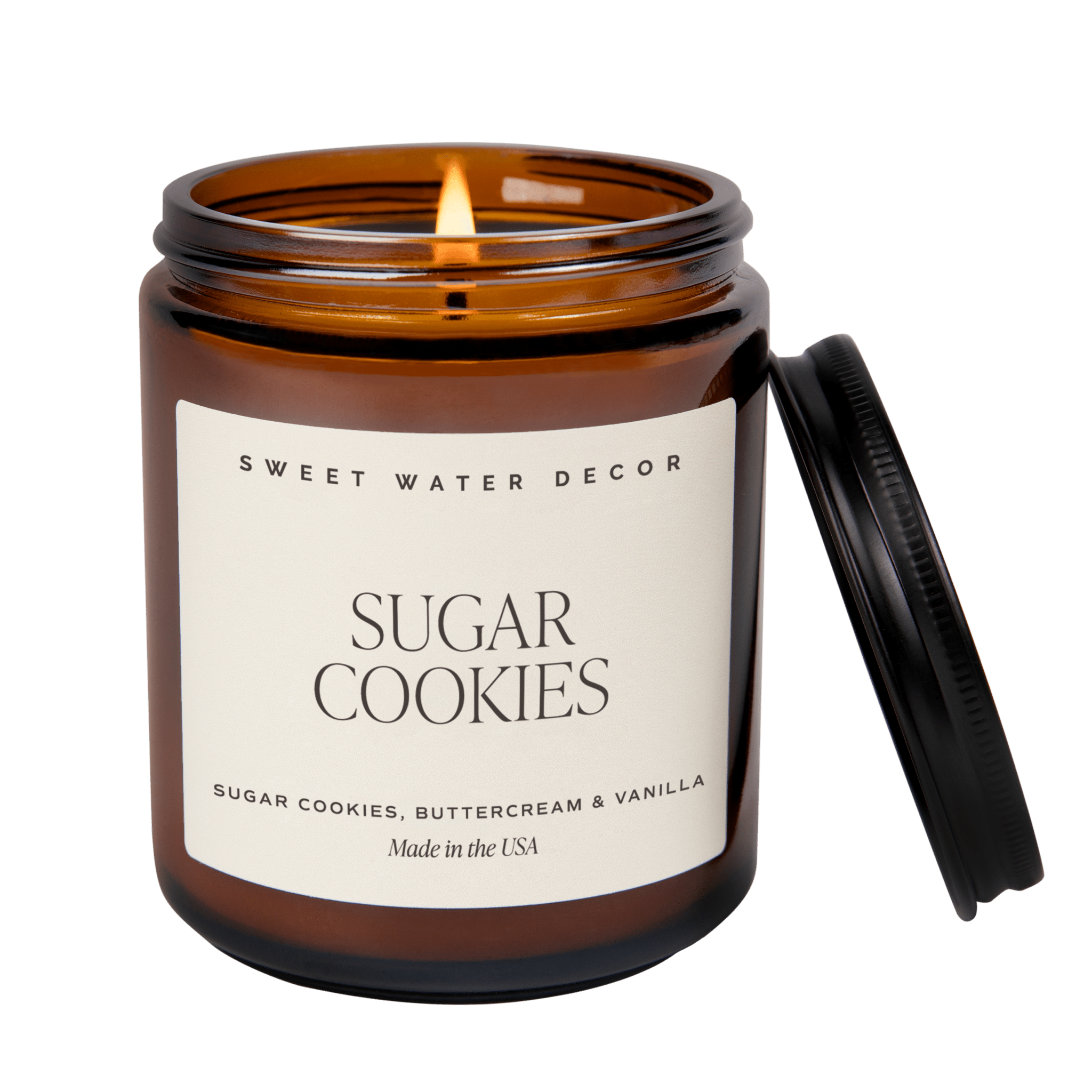 Sugar Cookies 9oz. Soy Candle | Christmas Scents | Sweet Water Decor