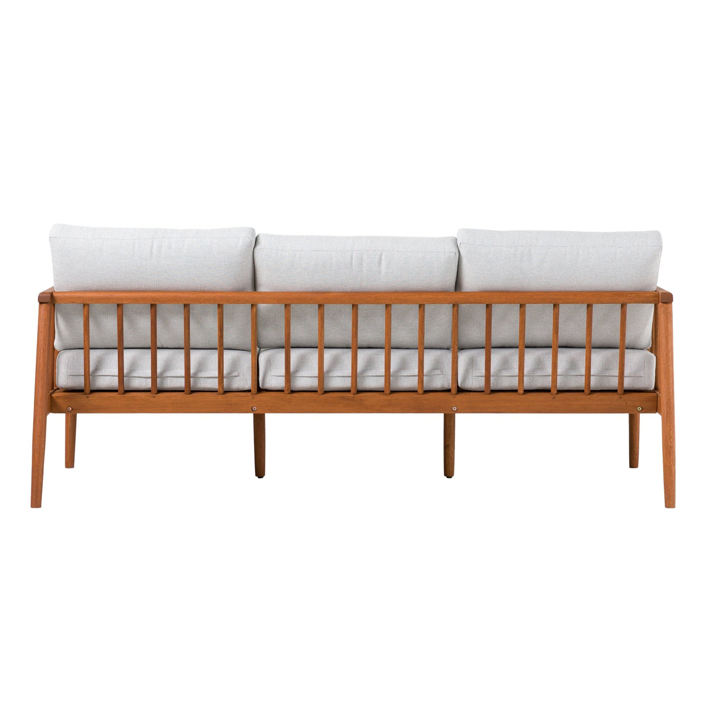 Circa Modern Solid Wood Spindle Patio Sofa