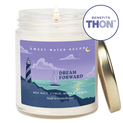 Dream Forward Soy Candle - Clear Jar - 9 oz