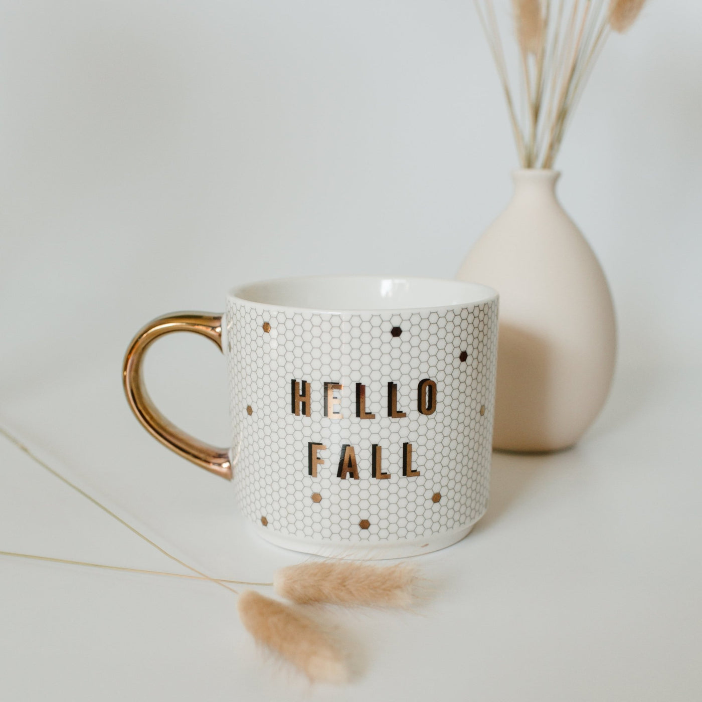 Hello Fall 17oz. Tile Coffee Mug - Sweet Water Decor - Coffee Mugs