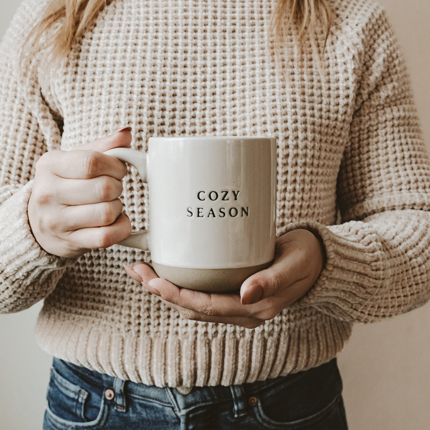 Cozy Season 14oz. Stoneware Coffee Mug - Sweet Water Decor - Coffee Mugs