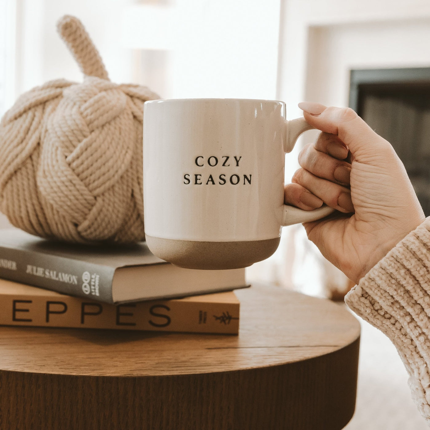 Cozy Season 14oz. Stoneware Coffee Mug - Sweet Water Decor - Coffee Mugs