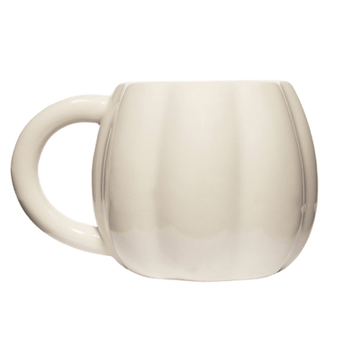 Cream Pumpkin 15oz. Figurine Coffee Mug - Sweet Water Decor - Coffee Mugs