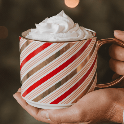 Candy Cane 17oz. Coffee Mug - Sweet Water Decor - Coffee Mugs