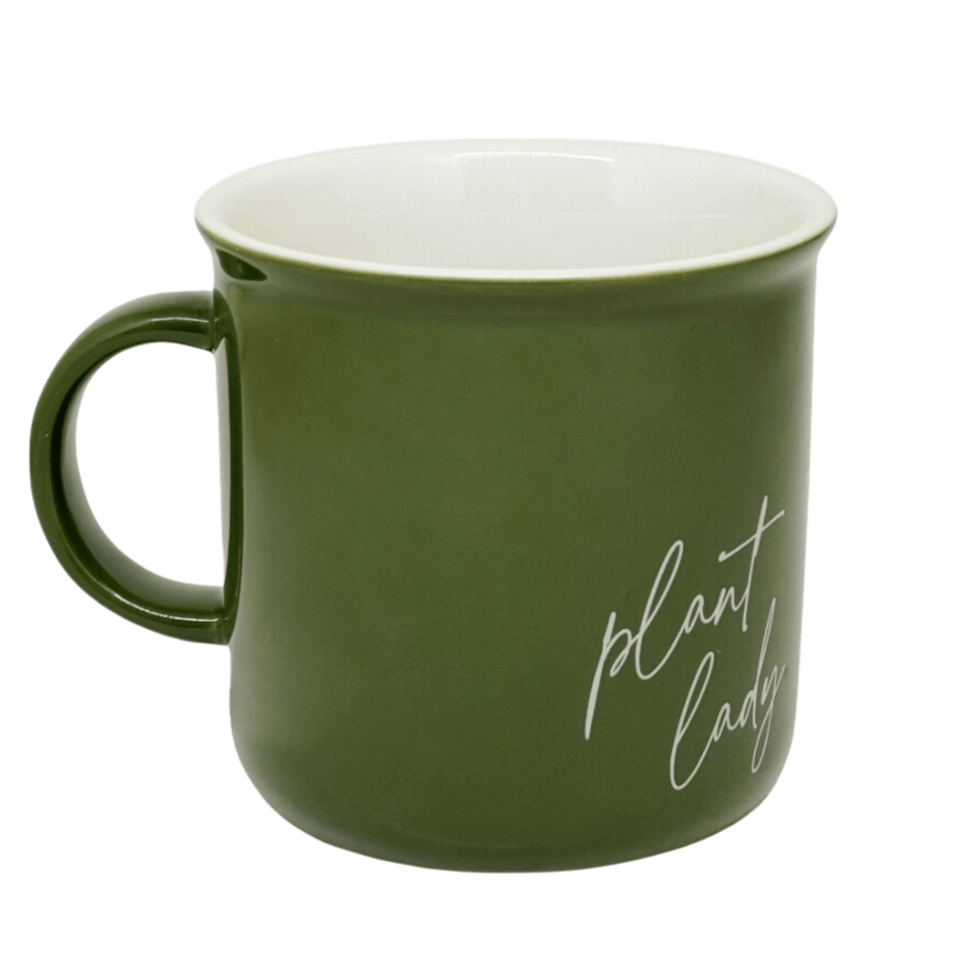 Plant Lady 11oz. Green Coffee Mug