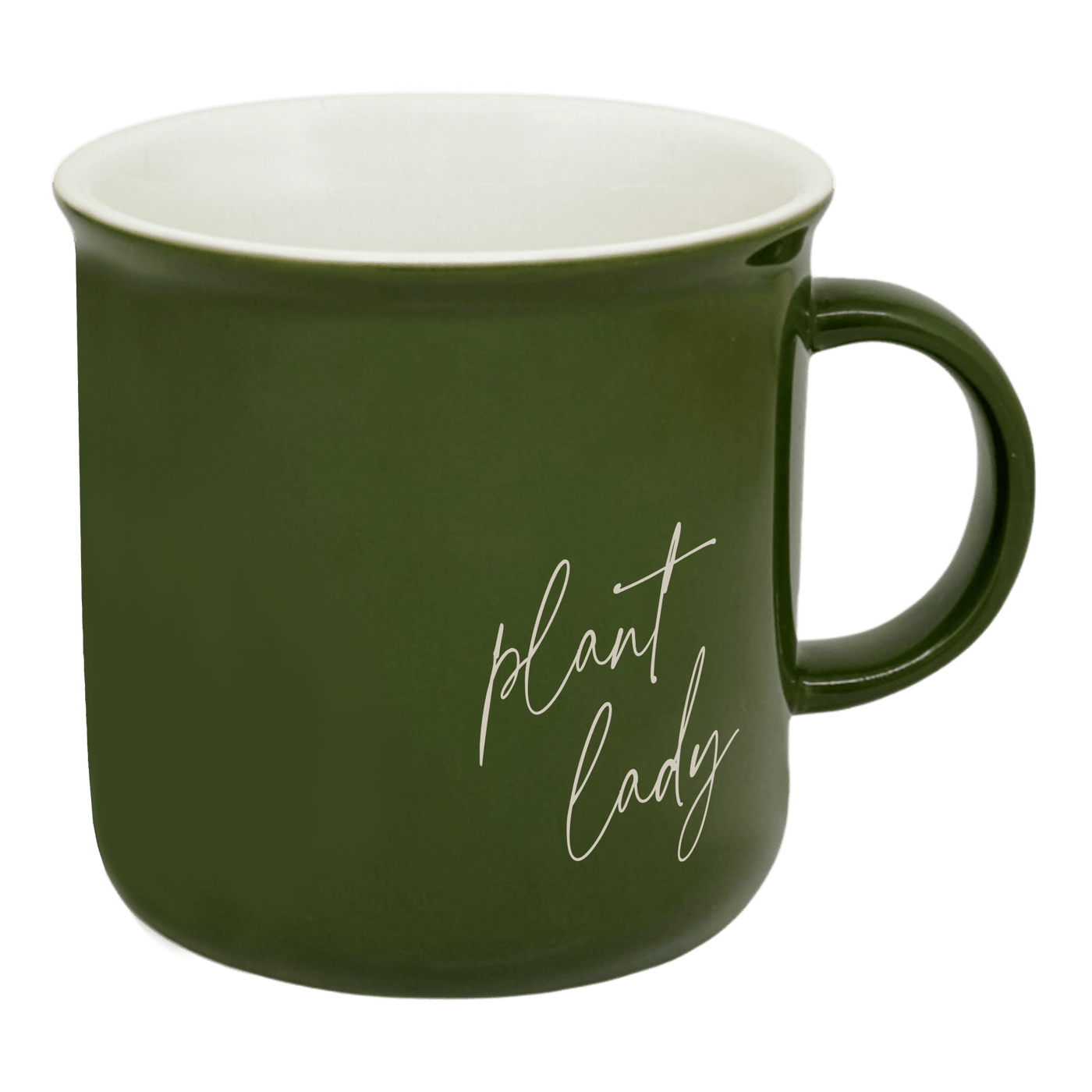 Plant Lady 11oz. Green Coffee Mug