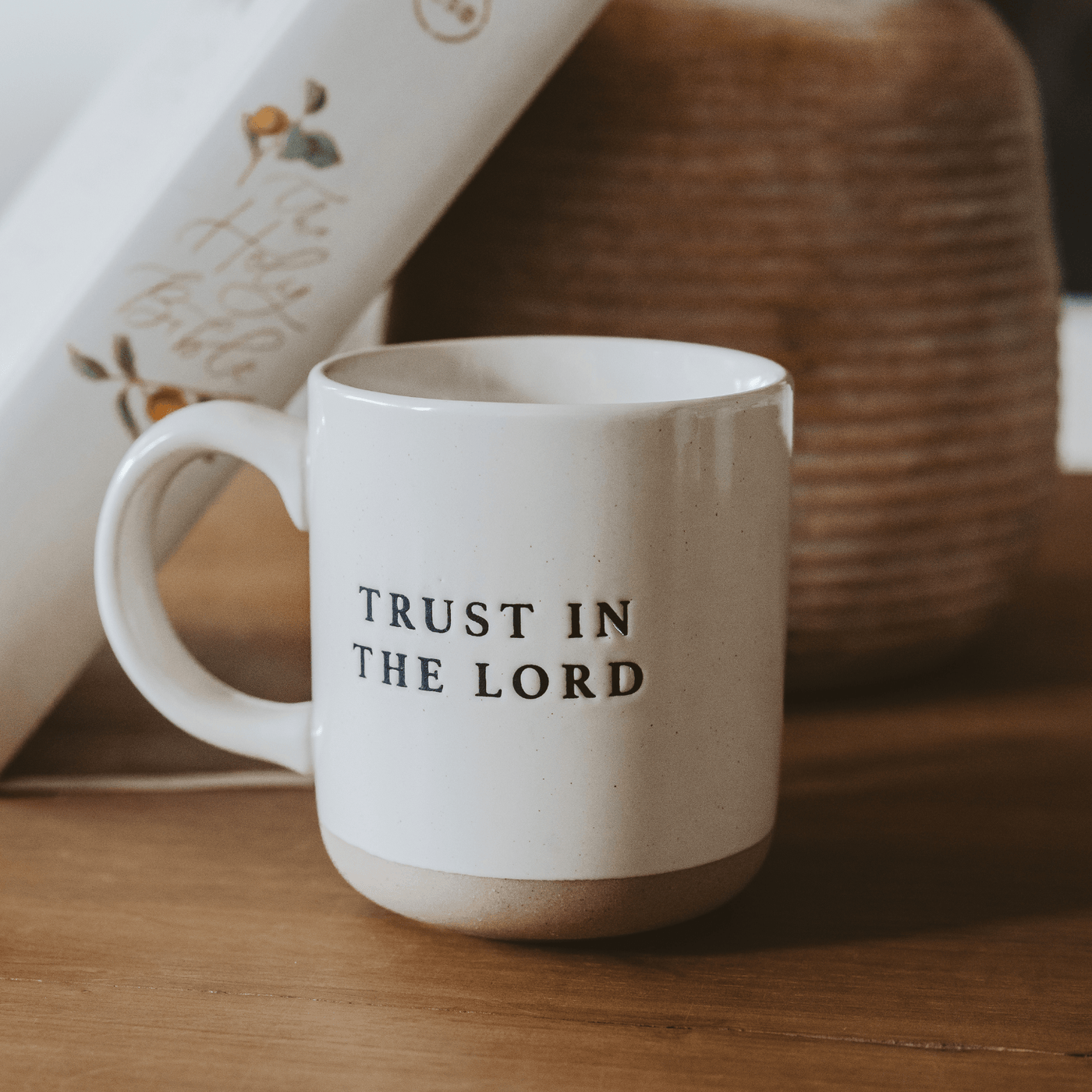 Trust In The Lord 14oz. Stoneware Coffee Mug