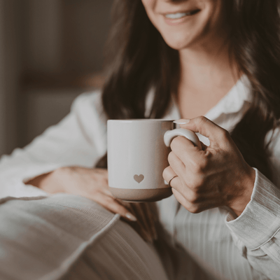 Heart 14oz. Stoneware Coffee Mug - Sweet Water Decor - Coffee Mugs