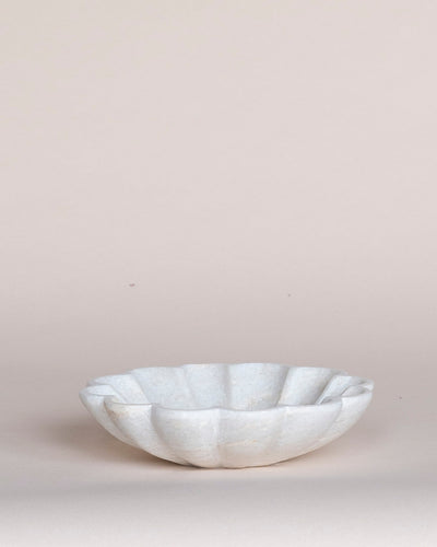 Scalloped Marble Dish - Sweet Water Decor - catch all dish