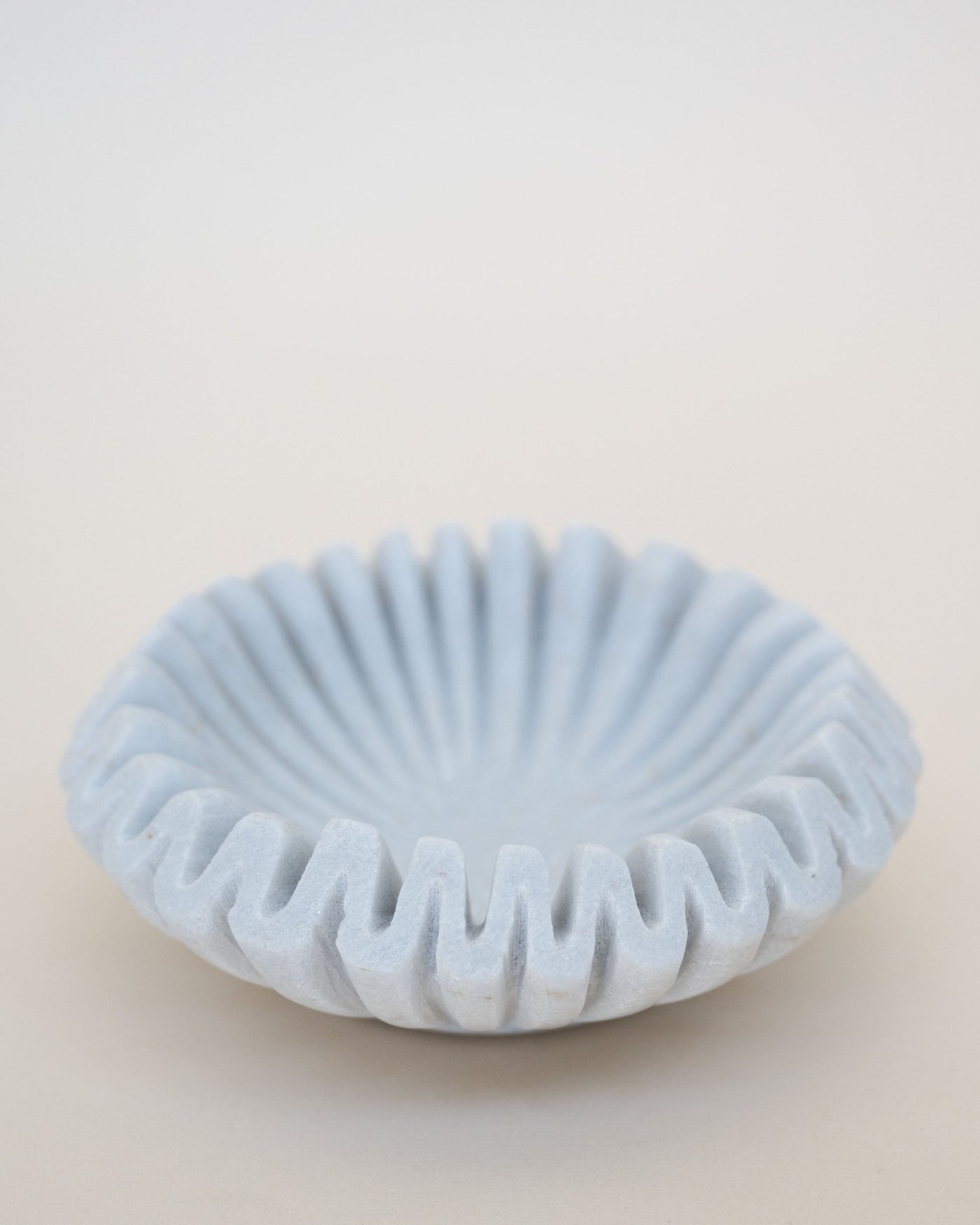 Fluted Marble Dish - Sweet Water Decor - bowl