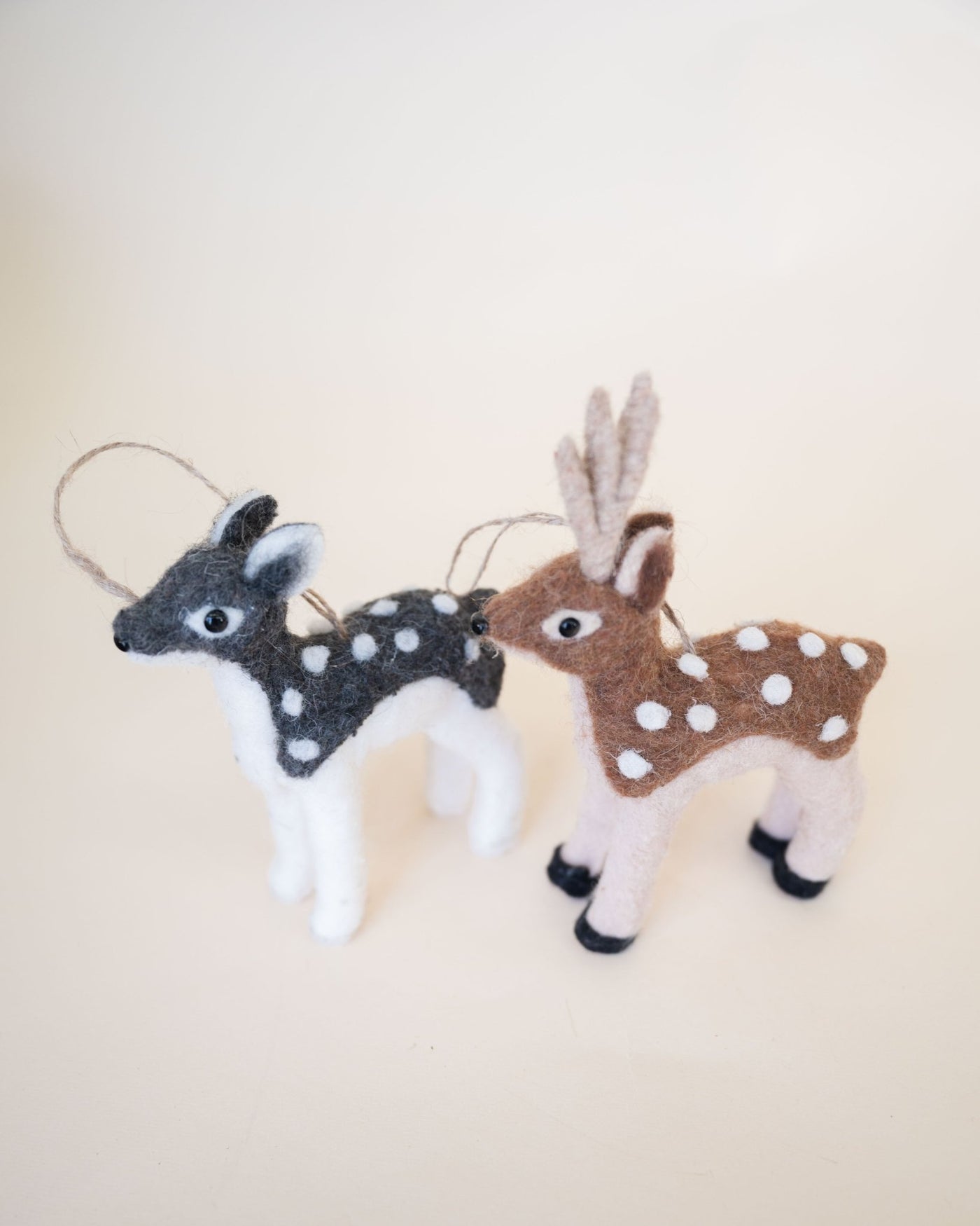 Felt Deer Ornament set - Sweet Water Decor - ornament