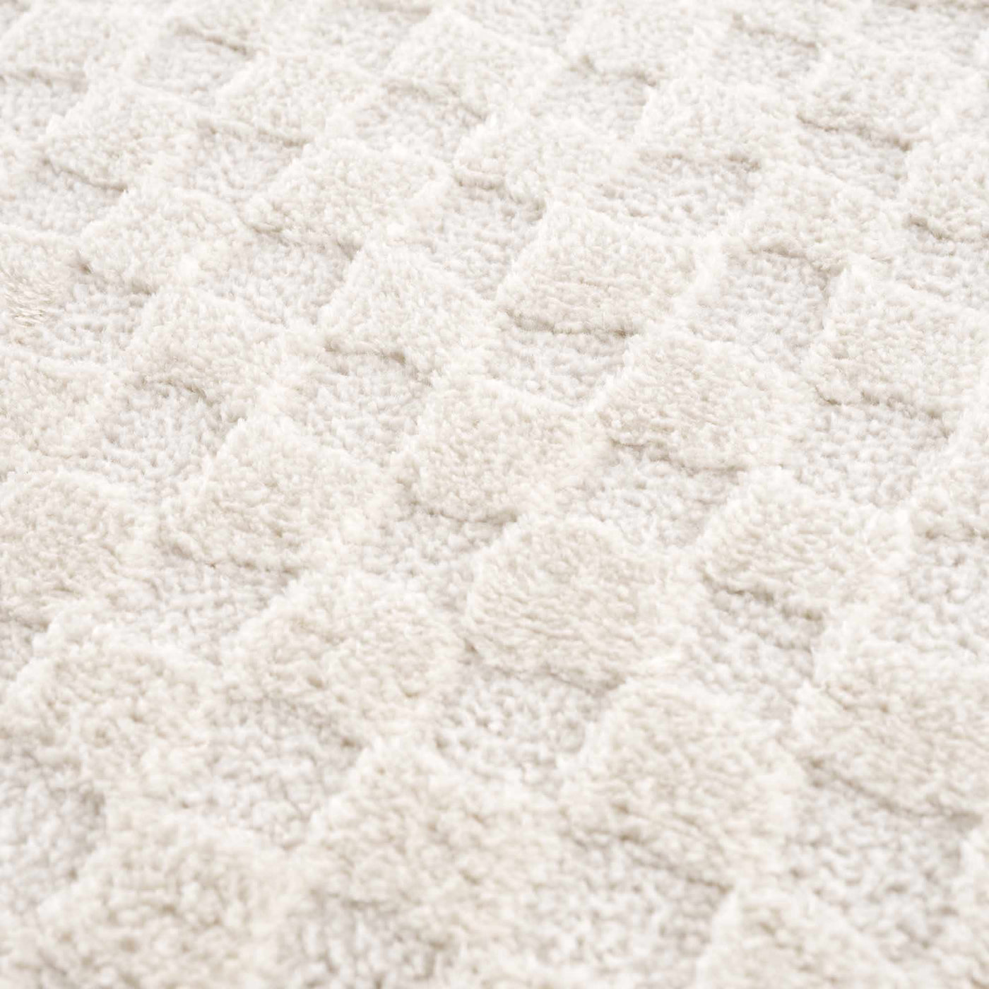 Leryn Ivory Checkered Area Rug - Sweet Water Decor - Rugs