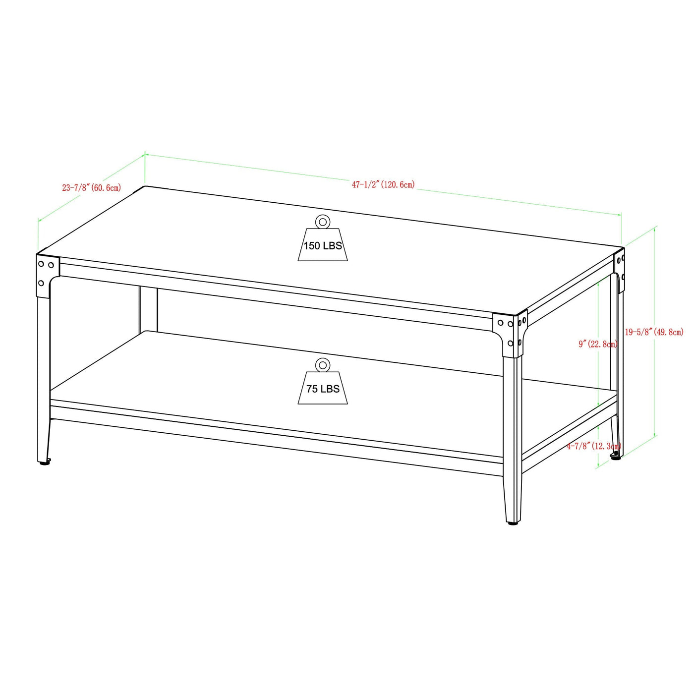 Angle Iron Coffee Table