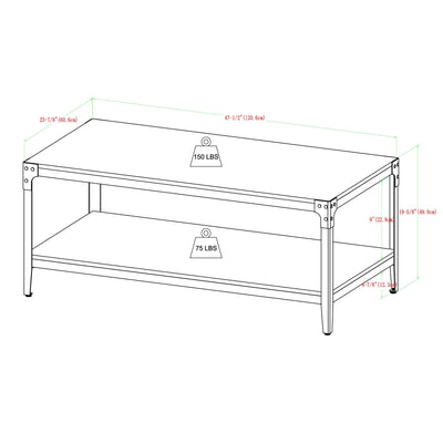 Angle Iron Coffee Table