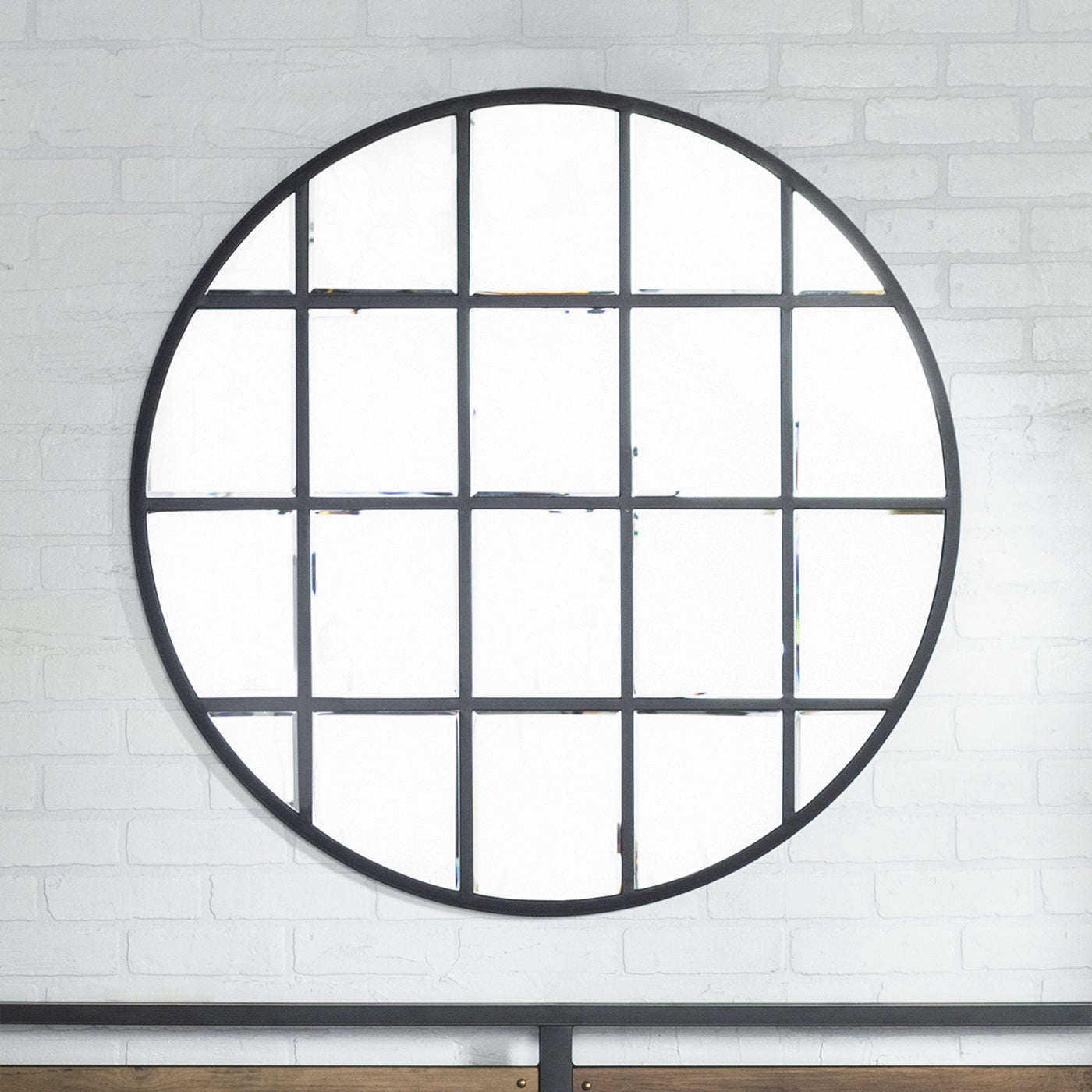 Beveled Window Mirror