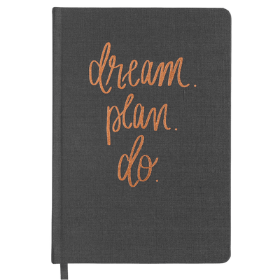 Dream Plan Do Fabric Journal - Sweet Water Decor - Notebooks