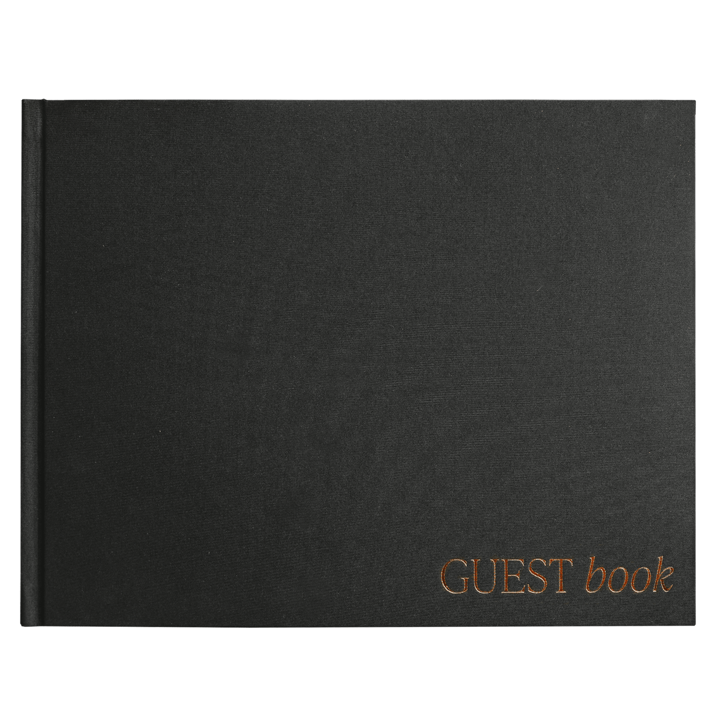 Black Guest Book - Sweet Water Decor - Guestbook