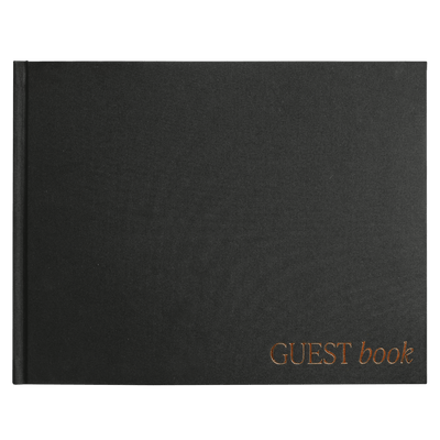 Black Guest Book - Sweet Water Decor - Guestbook