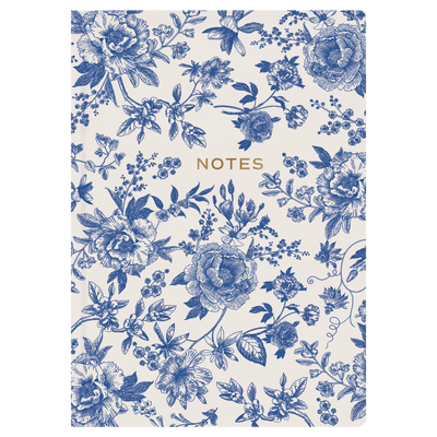 Blue Delft Notes Journal - Sweet Water Decor - Notebooks