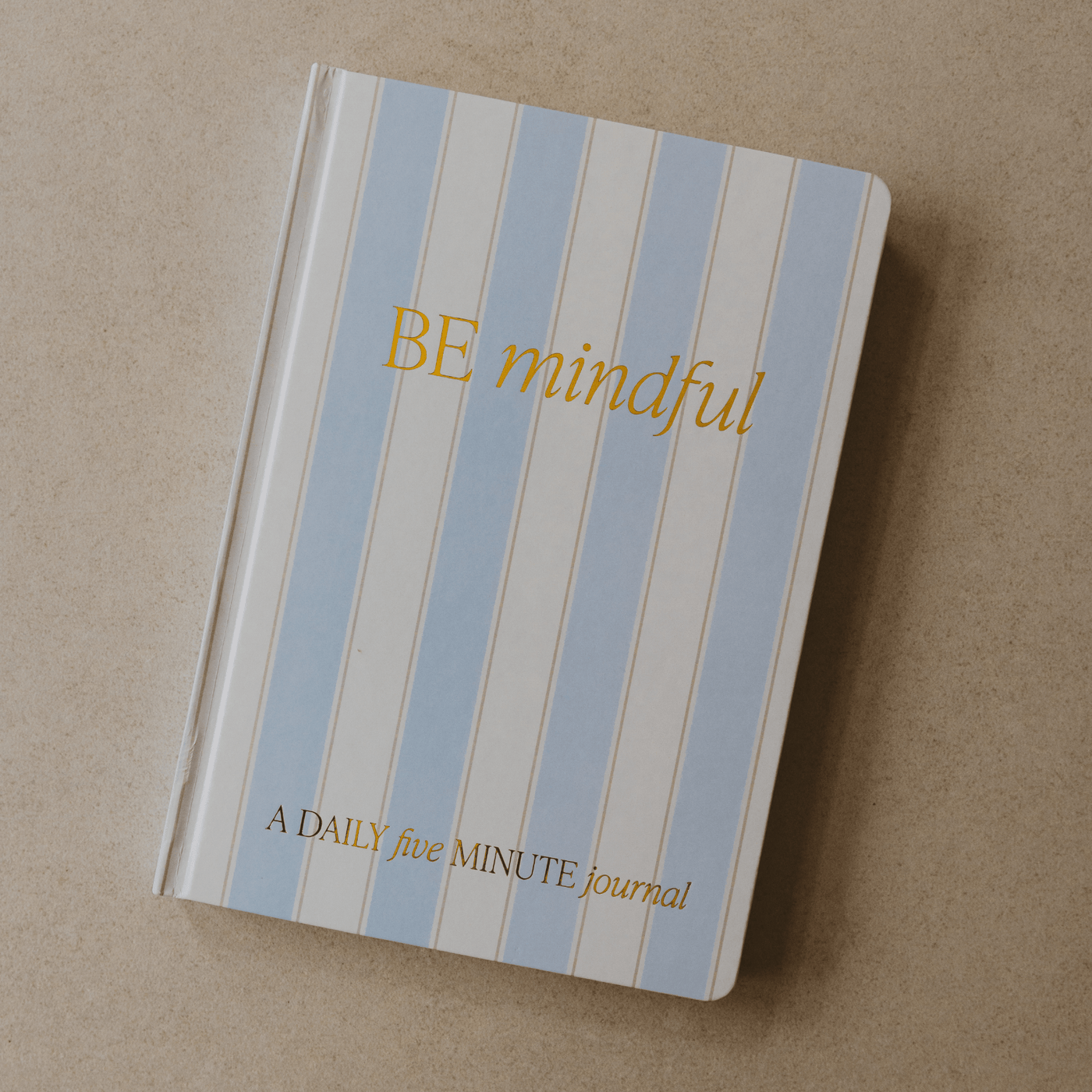 Be Mindful Striped Journal