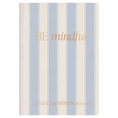 Be Mindful Striped Journal