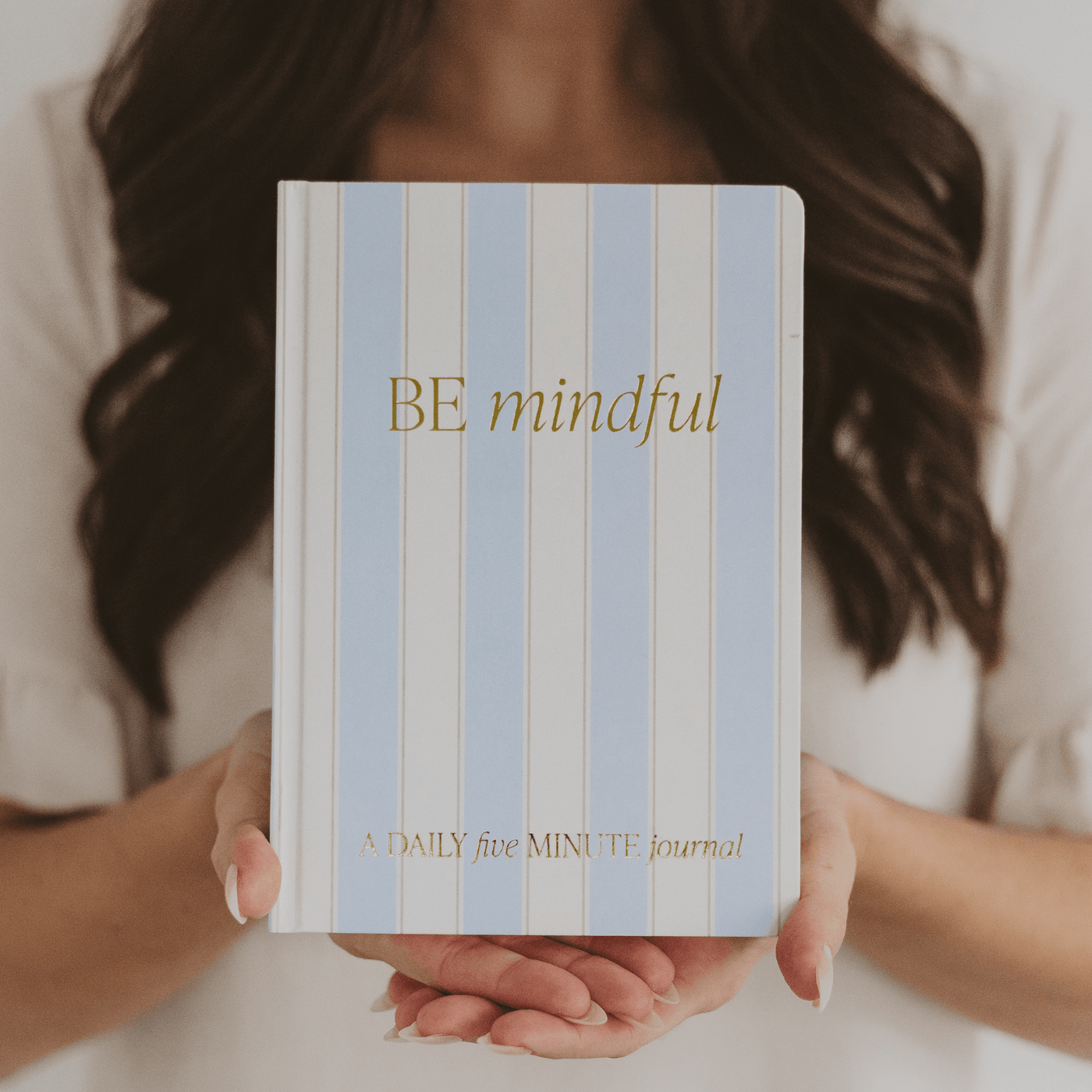 Be Mindful Striped Journal