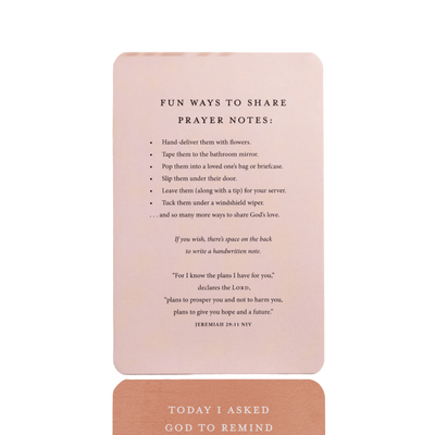 Prayers To Share - 100 Pass - Along Notes for Hardworking Women - Sweet Water Decor - Prayer Cards