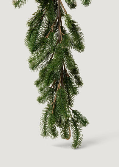 Faux Spruce Christmas Garland - 94" - Sweet Water Decor - GARLAND