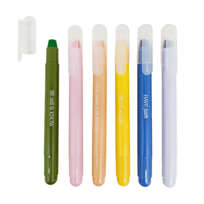 Wax Bible Highlighters Set