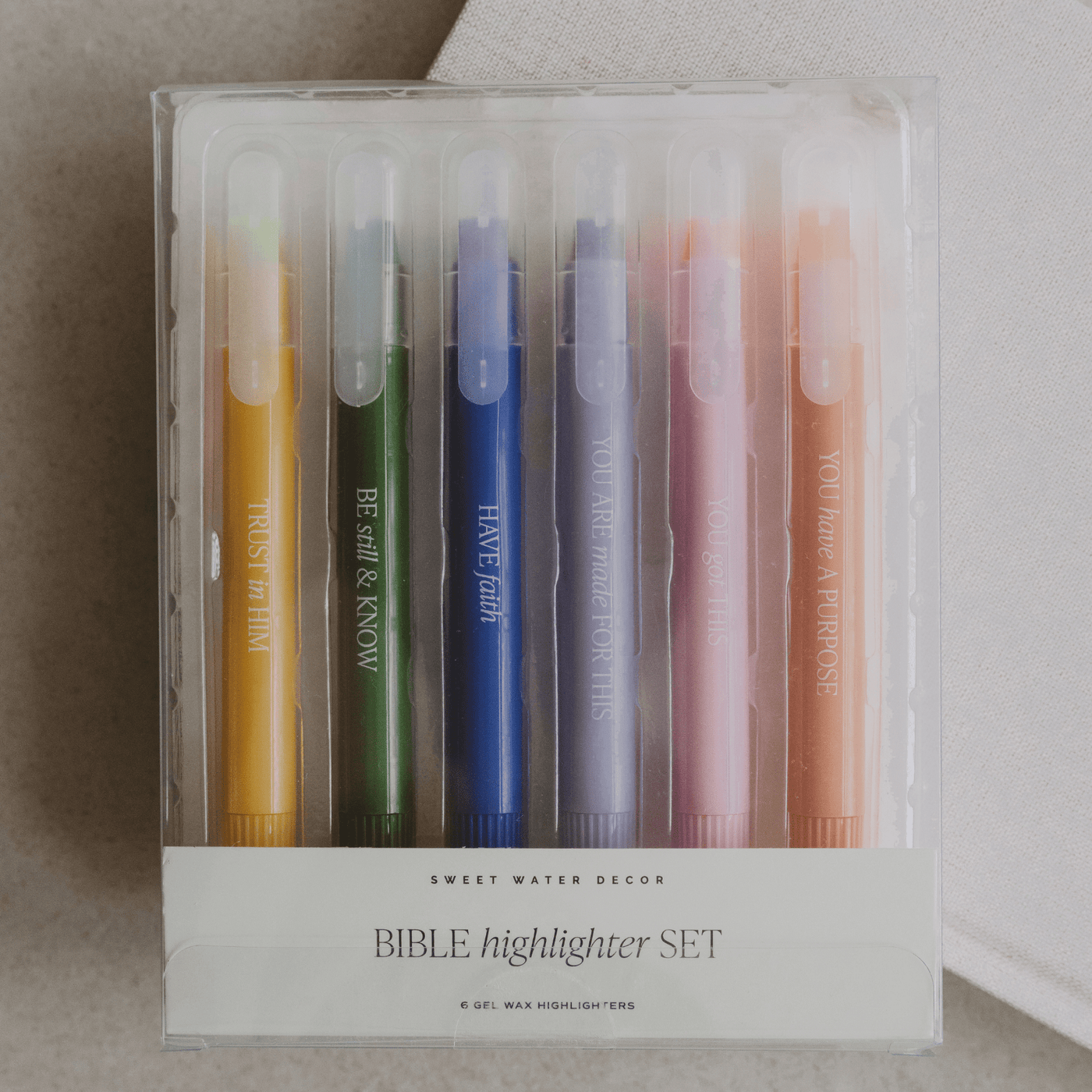 Wax Bible Highlighters Set