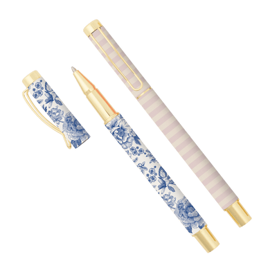 Blue Delft Pen Set - Sweet Water Decor - Pens