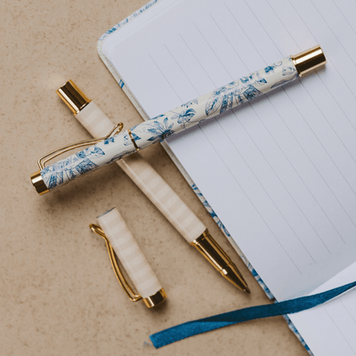 Blue Delft Pen Set - Sweet Water Decor - Pens