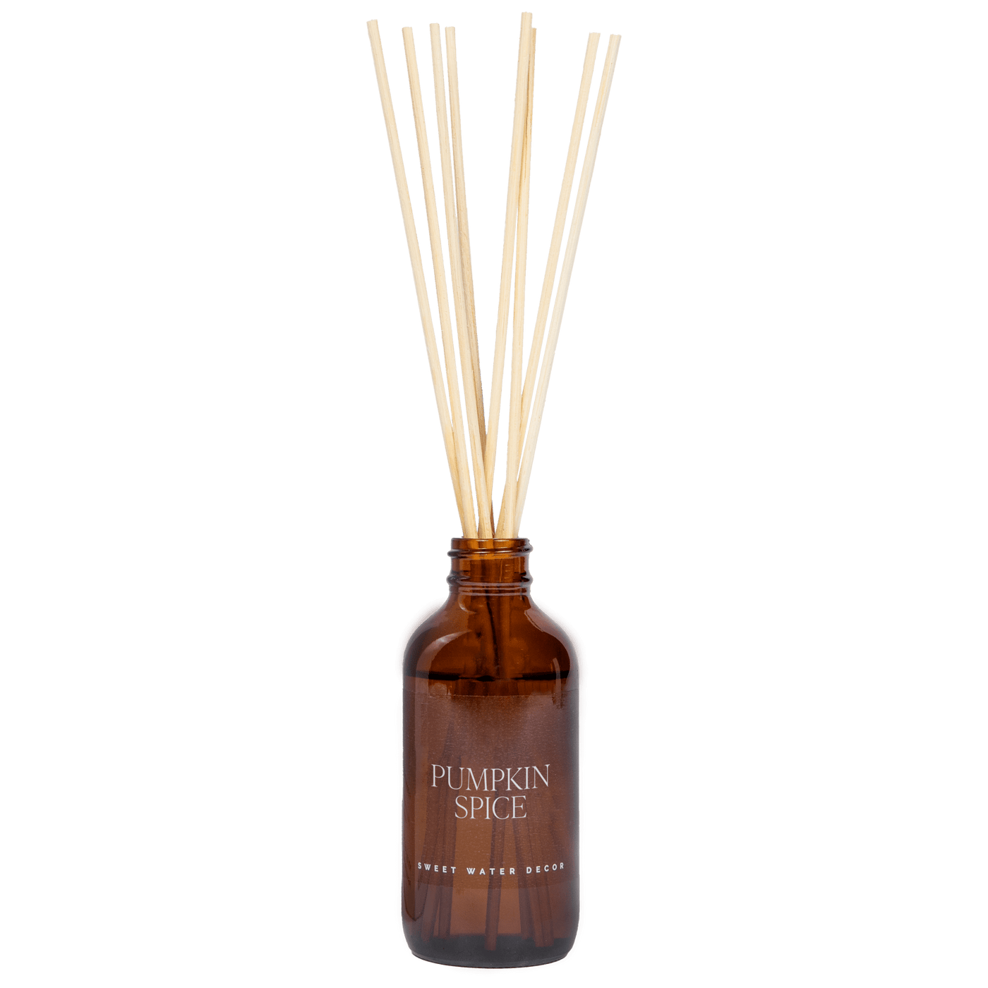 Pumpkin Spice Amber Reed Diffuser - Sweet Water Decor - Reed Diffusers