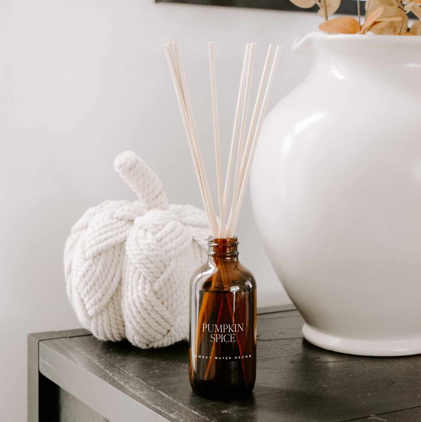 Pumpkin Spice Amber Reed Diffuser - Sweet Water Decor - Reed Diffusers