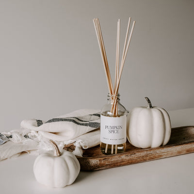 Pumpkin Spice Clear Reed Diffuser THON - Sweet Water Decor - Reed Diffusers