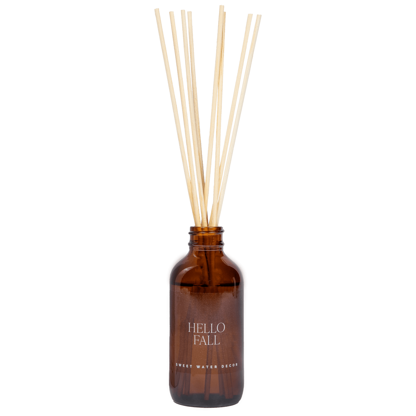 Hello Fall Amber Reed Diffuser - Sweet Water Decor - Reed Diffusers