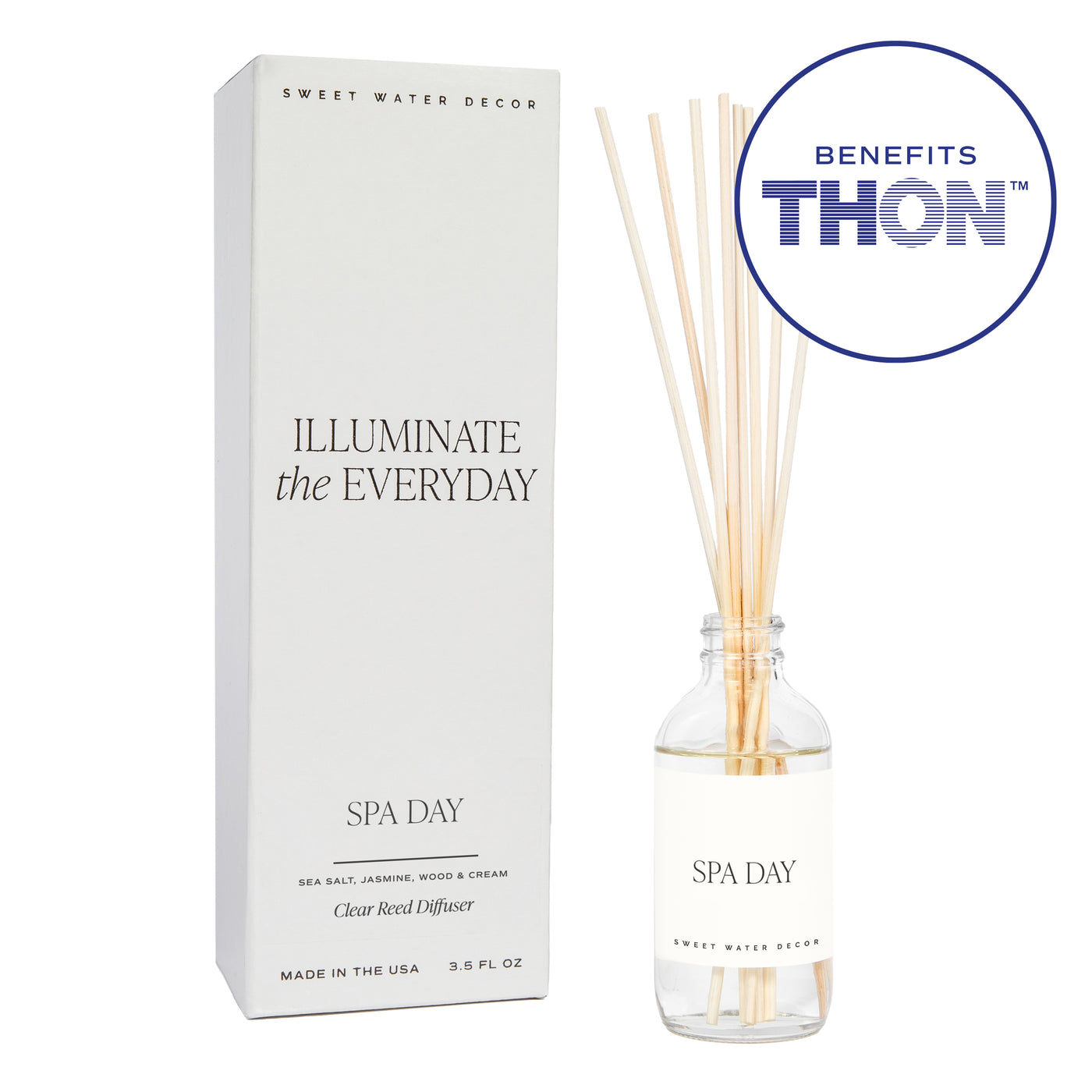 Spa Day Clear Reed Diffuser THON