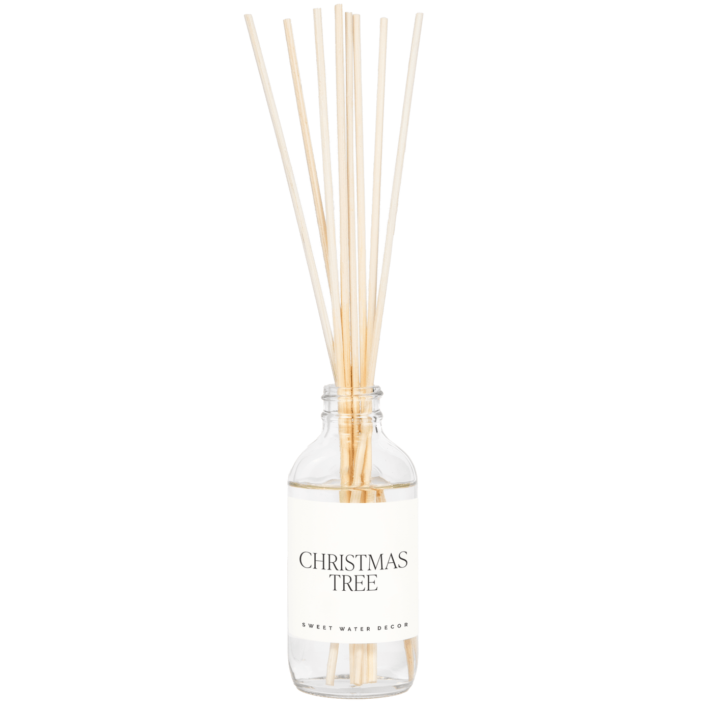 Christmas Tree Clear Reed Diffuser - Sweet Water Decor - Reed Diffusers