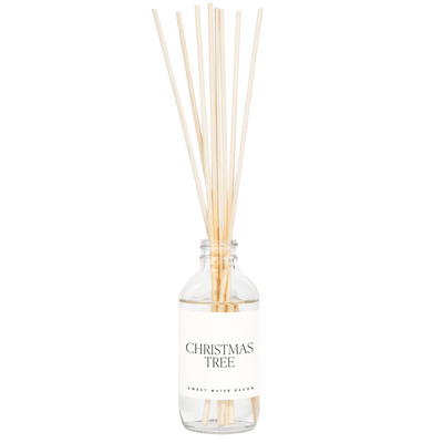 Christmas Tree Clear Reed Diffuser - Sweet Water Decor - Reed Diffusers