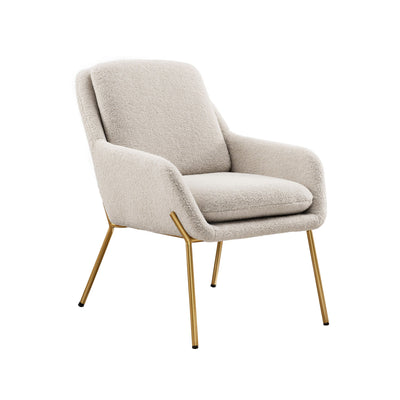 Ramsey Contemporary Upholstered Minimalist Accent Chair - Sweet Water Decor - Chairs